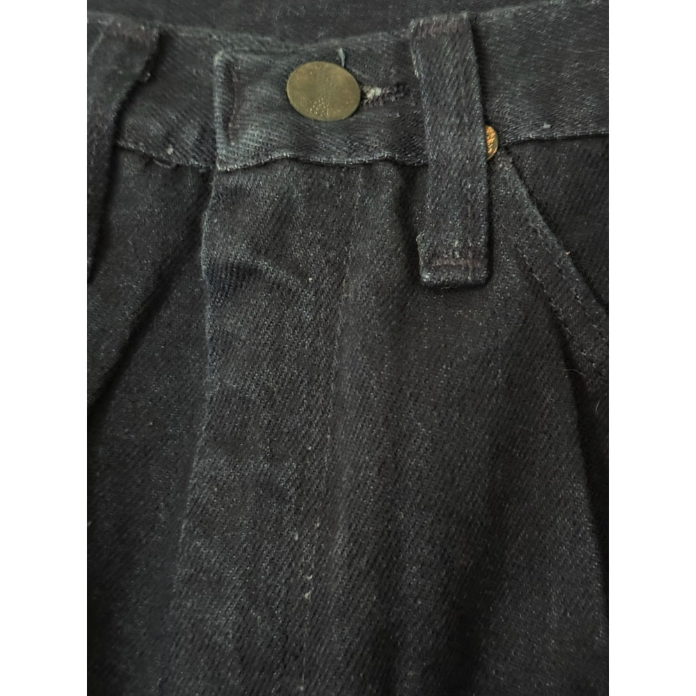 Vintage Wrangler 14MWZ Cowboy Cut Tapered Leg Indigo Blue Denim Jeans NWT - Picture 7 of 12